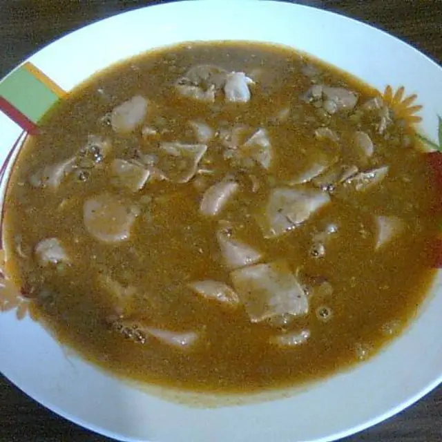 Lentil Soup with Ham
