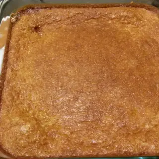 Baked Almond Wine Flan