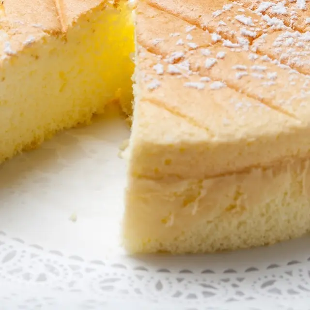 Bolo de Baunilha