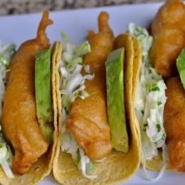 Tacos de Filé de Peixe
