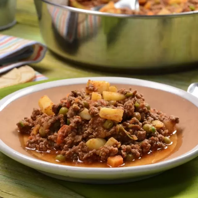 Picadillo a la Mexicana Casero