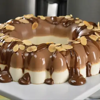 Hazelnut Cream and Cream Cheese Gelatin
