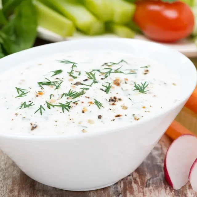 Dip de Queijo e Iogurte