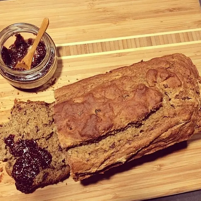 Pão de Banana Saudável