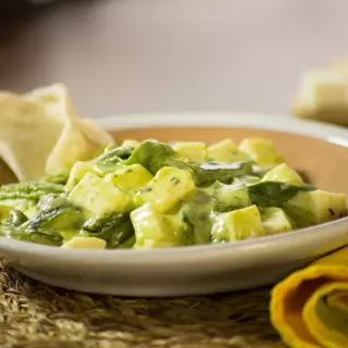 Rajas with Panela Cheese