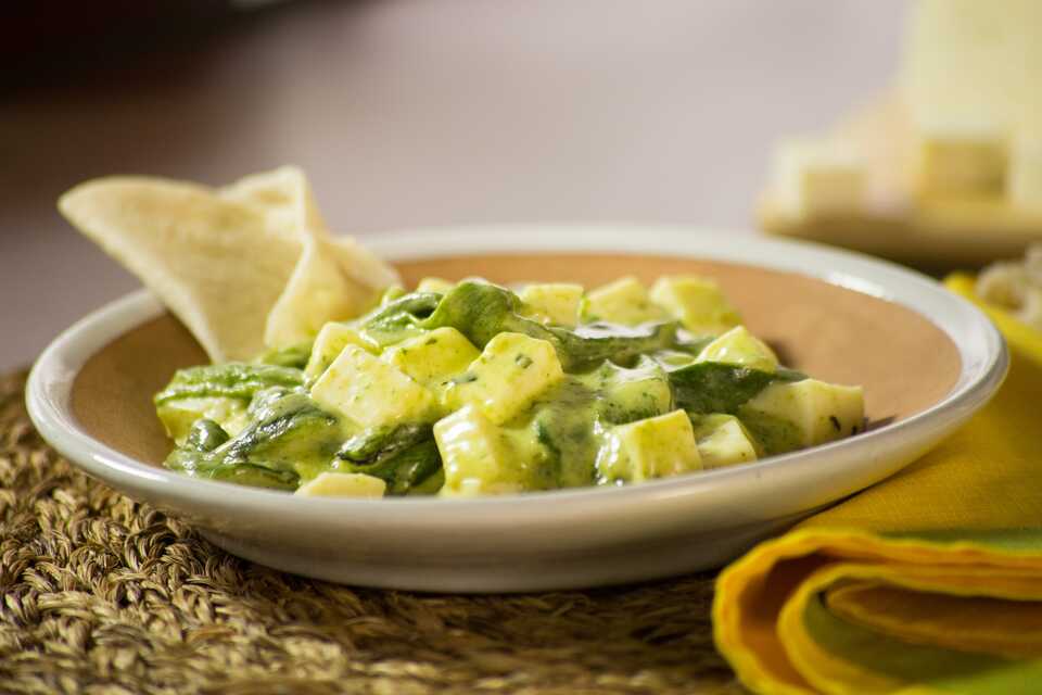 Rajas con Queso Panela