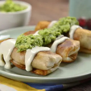 Chimichangas de Camarão ao Chipotle