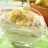 Yoghurt Cup with Amaretto Macerated Apples