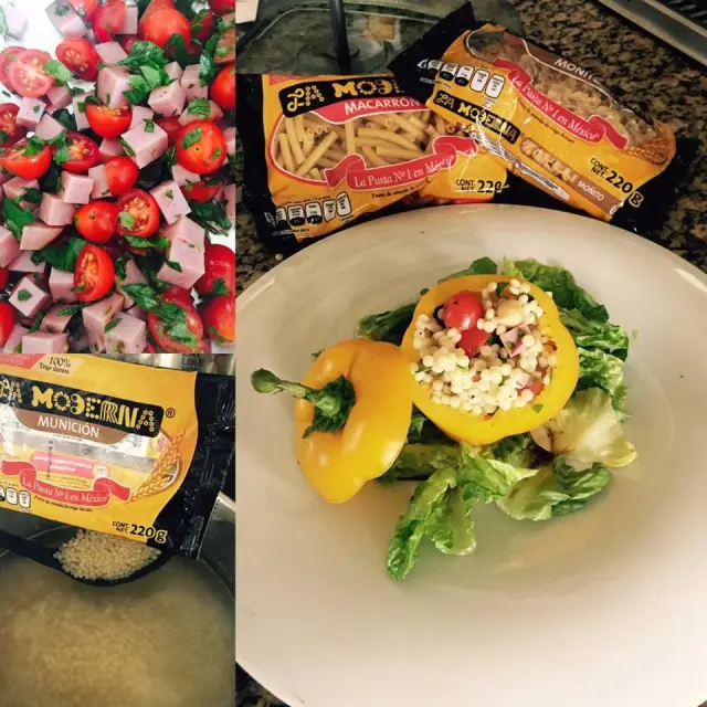 Ammunitions on the attack - pasta as a salad