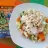 Salada com Camarões ao Vinho Branco