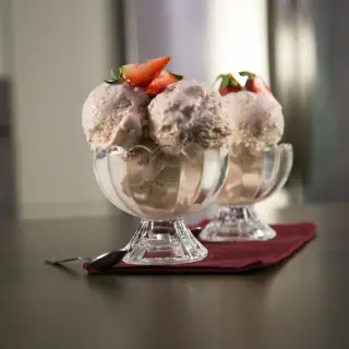 Easy Banana and Strawberry Ice Cream