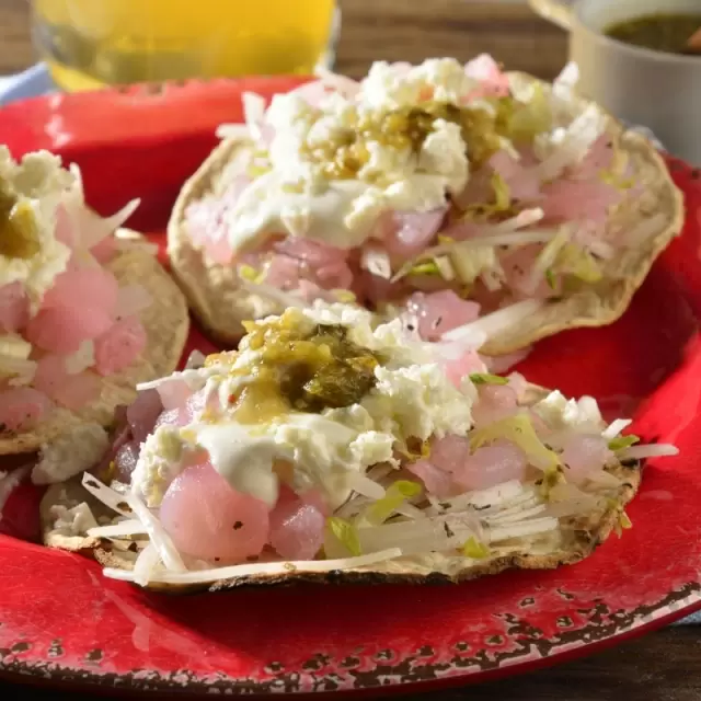 Tostadas de Pata