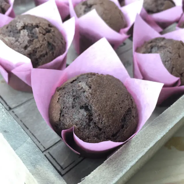 Dark Chocolate Muffins