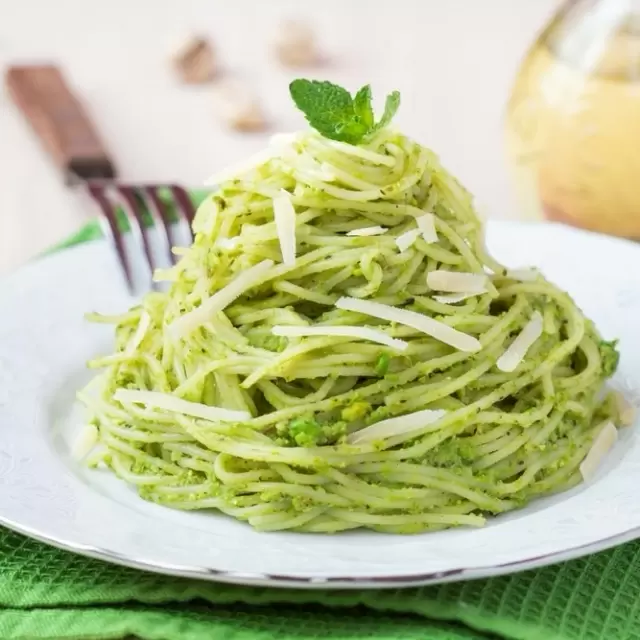 Espaguetti Verde - Recetas de Pastas
