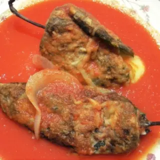 Light Cheese Stuffed Chiles