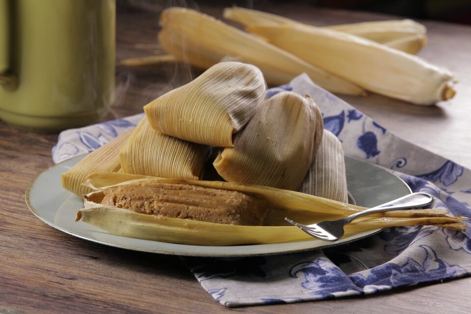 Tamales de Cajeta