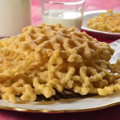 Buñuelos de Viento Espolvoreados