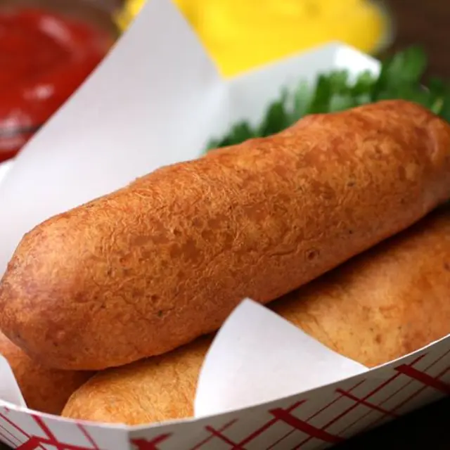 Cheese stuffed corn dogs best sale