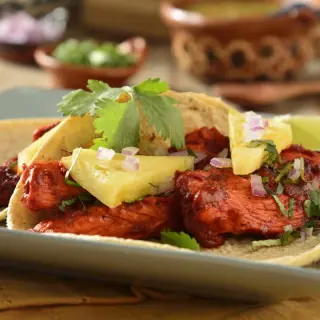 Chicken Pastor Tacos