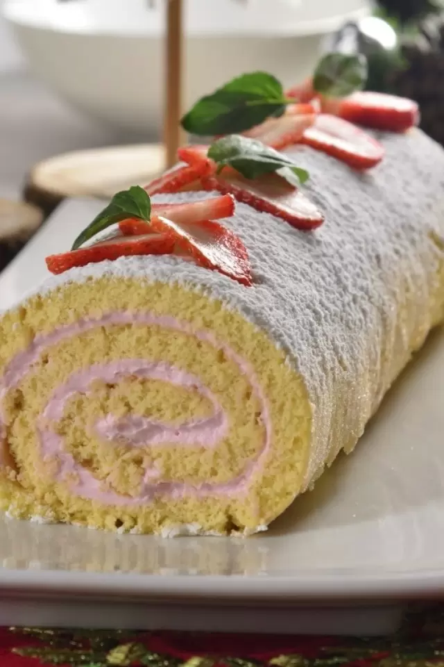 The Best Ube Roll Cake Recipe - The Unlikely Baker®