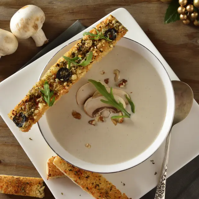 Creme de Champignon e Xerez