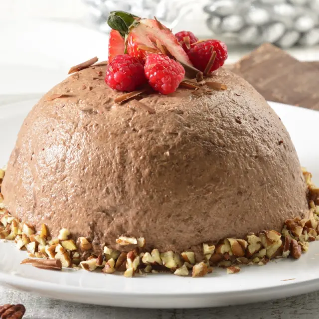 Esfera de Chocolate e Noz