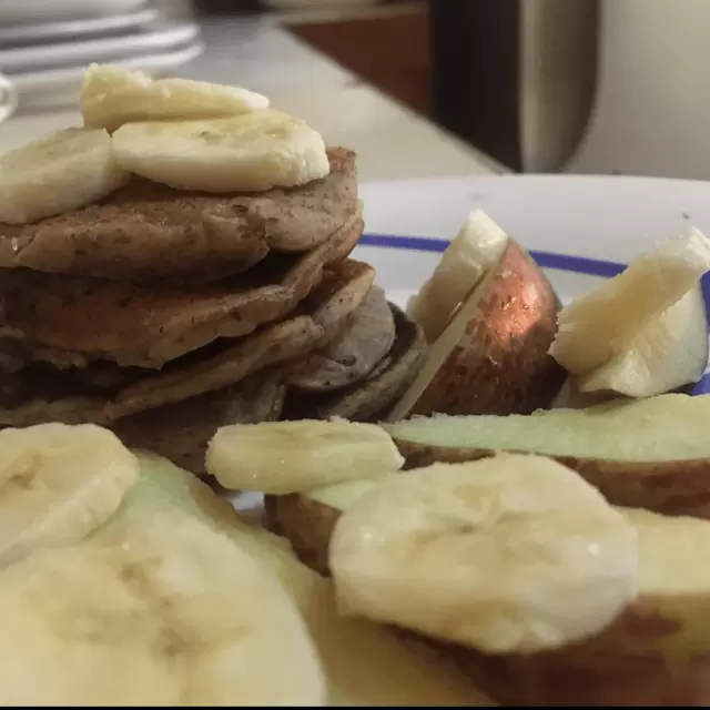 Hot Cakes Veganos de Plátano