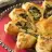 Coroa de espinafre com cream cheese