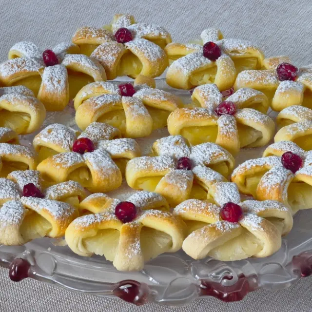Coroa de Cerejas com Queijo