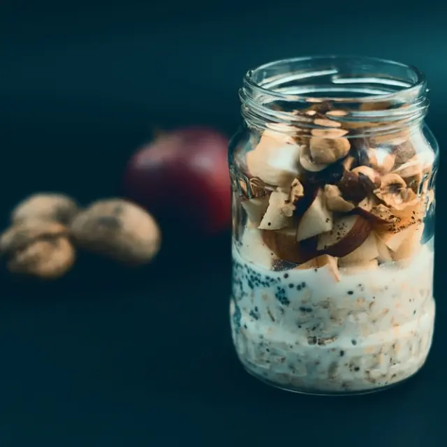 Pote de Aveia com Fruta