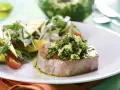Chimichurri d'Avocat avec Thon Saisis