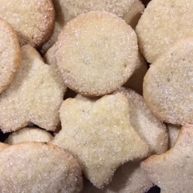Polvorones com Casca de Laranja