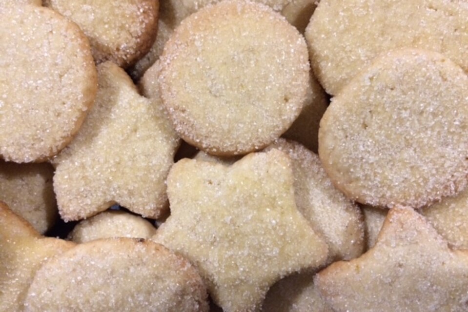 Polvorones con Ralladura de Naranja