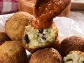 Croquetas de Risotto en Salsa Espesita de Jitomate