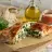 Calzone de Espinafre com Queijo Mozarella