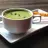Sopa de Poblano sem Laticínios com Milho Salpicado