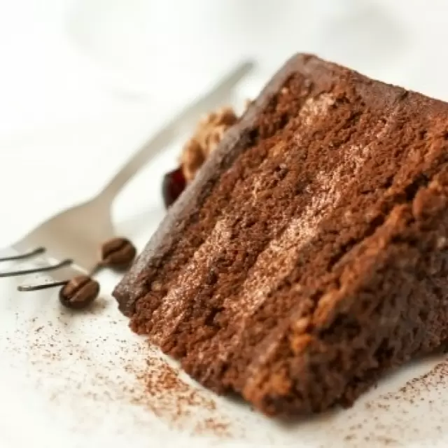 Chocolate Cake with Chocolate Cream