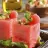 Watermelon Cups with Cucumber and Feta Salad