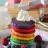 Mini Panquecas Arco-íris
