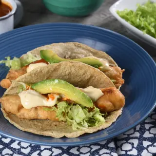 Beer-Battered Fish Tacos