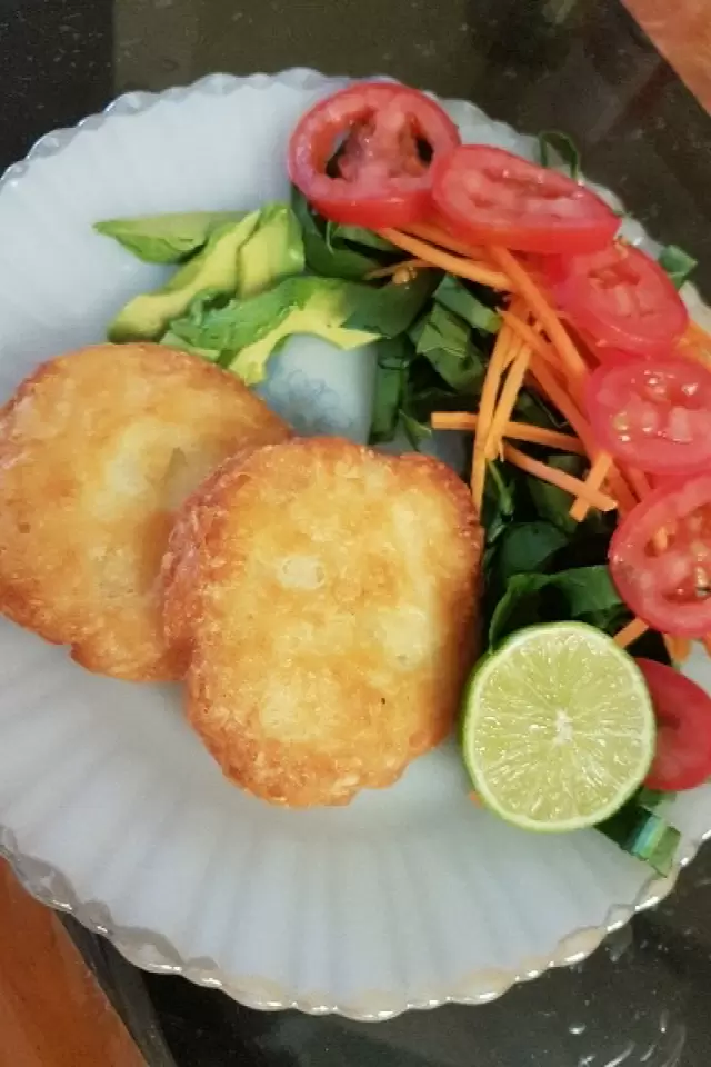 Tortitas de Papa con Queso Cotija Caseras