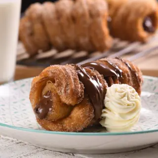 Stuffed Bananas, Covered in Churros
