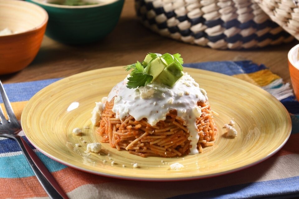 Fideo Seco con Chipotle