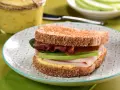 Sándwich de Manzana y Jamón 