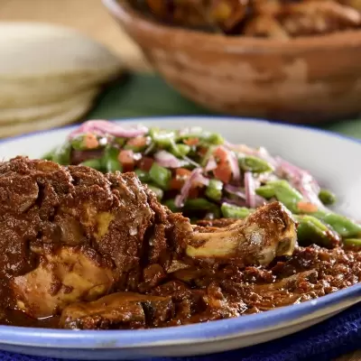 Barbacoa de Pollo en Olla de Presión