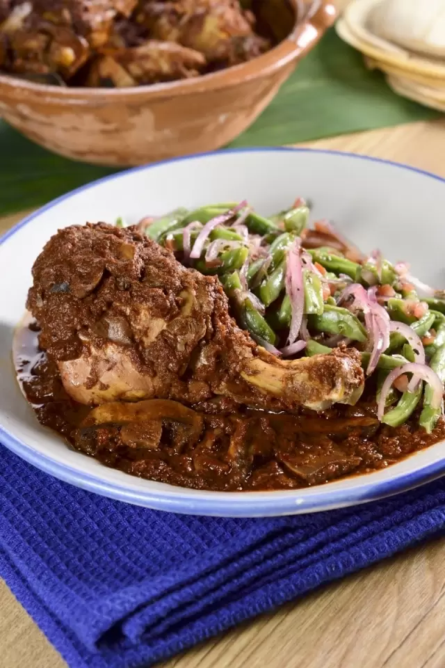 Barbacoa de Pollo en Olla de Presión