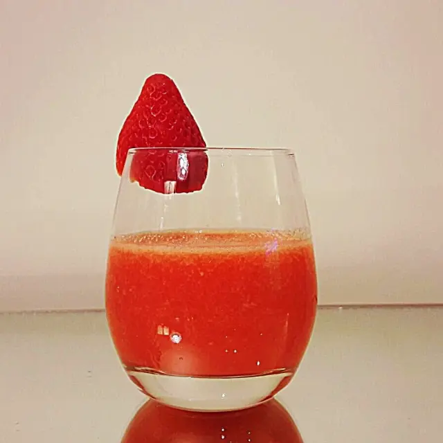 Gazpacho com Morangos