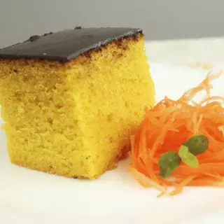 Chocolate Covered Carrot Cake