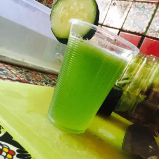 Água de Alface com Pepino