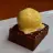 Brownie BBQ Mel Hunts mesclado com Cheesecake